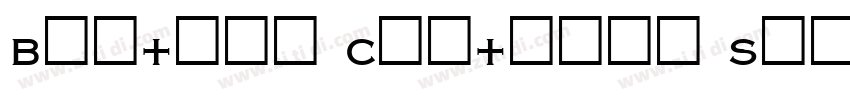 British Castilla Scr字体转换 British Castilla Scr字体转换